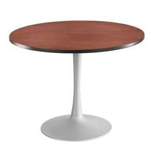 Cha Cha™ 42 Round Table With Trumpet Base 29H, Cherry 