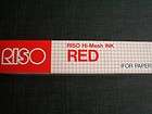 RED   RISO Print Gocco Hi mesh INK for paper Screen printer PG 5 PG 11 