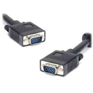  VGA Male to VGA Male Cable with Ferrites   10 Feet 