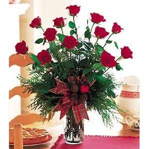 A Dozen Christmas Roses   Same Day Delivery Available 