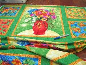 Fabric Designer Quilting Cotton Bella Flora 206BB1  