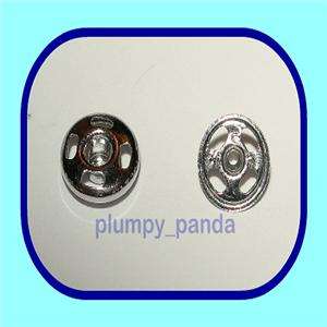36 small METAL button SNAP fastener press PRYM STUD 6mm  
