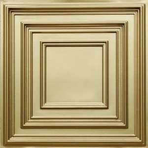  222 Drop in Ceiling Tile   Brass