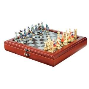  Chess Box W/ Hinge Game Board (2 Chess Set)   Chess Board 