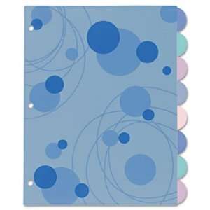  Series Write On Dividers, 11x8 1/2, 8 Tab, Bubbles