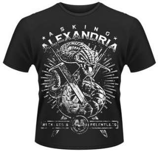 ASKING ALEXANDRIA Snake Official SHIRT S M L XL T Shirt NEW  