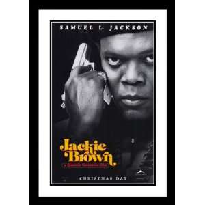  Jackie Brown Framed and Double Matted 32x45 Movie Poster 