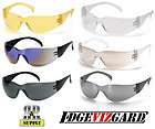 12 PAIR 1700 SERIES YOU PICK COLOR SAFETY GLASSES