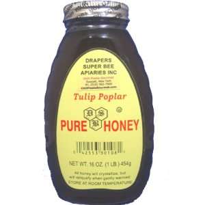 Drapers Super Bee Tulip Poplar Honey in Grocery & Gourmet Food
