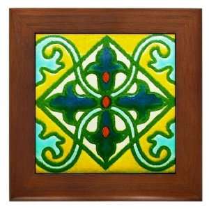  Classic Tile shop Mexican Framed Tile by 