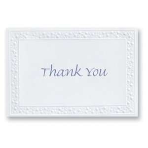   Delicate Flowers Wedding Thank You Note
