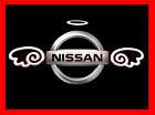 NISSAN 3D Angel Wings Decal Sticker Car Emblem SUV logo
