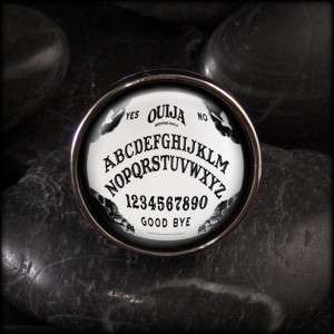 Ouija Board Occult Halloween Adjustable Ring RR 266  