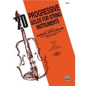   Solos for String Instruments (9780769232720) Applebaum, Samuel Books