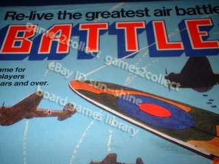 Battle of Britain board game 1975 Berwick Masterpiece series spitfires 