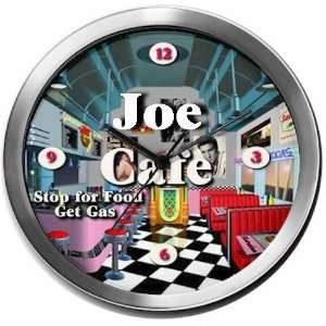    JOE 14 Inch Cafe Metal Clock Quartz Movement