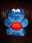 Vintage Hasbro Softies Cookie Monster Plush Doll w/ Hard Eyes 8 #2