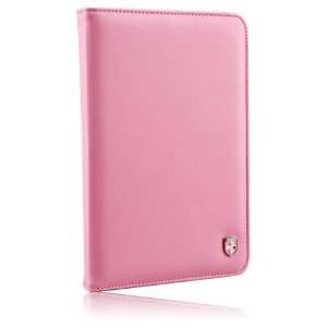  Leather Case for Samsung Galaxy Tab Pink: Cell Phones & Accessories