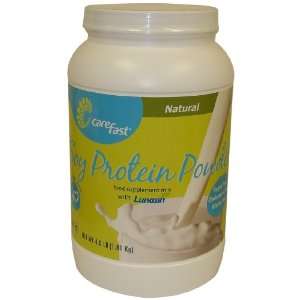 Carefast Natural Soy Protein Powder, 4 Pounds  Grocery 