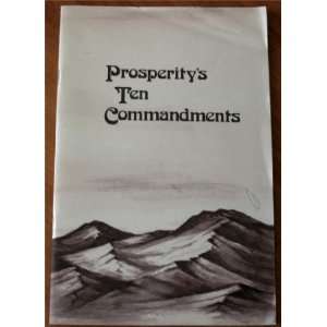 Prosperitys Ten Commandments Georgiana Tree West  Books