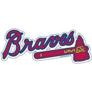  Atlanta Braves Team Logo MLB Car Magnet: Sports & Outdoors