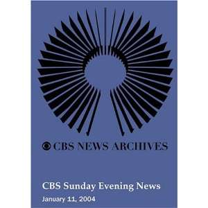  CBS Sunday Evening News (January 11, 2004): Movies & TV