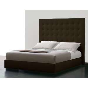 Modloft Modern Furniture: Ludlow King Platform Bed (MD305 K) Chocolate