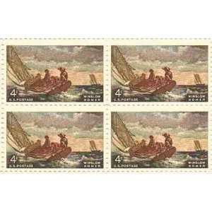 Winslow Homer/Breezing Up Set of 4 x 4 Cent US Postage Stamps NEW Scot 