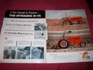   Chalmers Tractor Brochure D 14 CA WD 45 HD 6 B G Muscatine,Iowa  