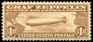 momen US Stamps #C14 Zeppelin MNH PSE Graded XF SUP 95  