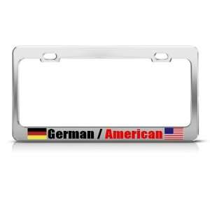  Germany German American Country Metal license plate frame 
