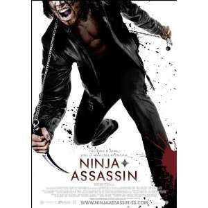  Ninja Assassin Poster Spanish 27x40 Naomie Harris Randall 