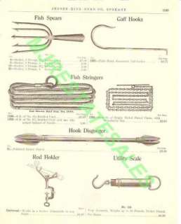 1911 Antique Fish Spear Pflueger Gaff Hook Disgorger AD  