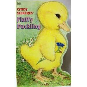  Fluffy Duckling (A Golden Sturdy Shape Board Book 