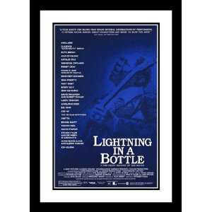  Lightning in a Bottle 20x26 Framed and Double Matted Movie 