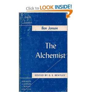  Alchemist (Crofts Classics) (9780882950488) Ben Jonson, G 