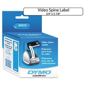 DYMO VHS/Spine Labels 3/4 X 5 7/8 White/Blue 150/Box Presents Copy 