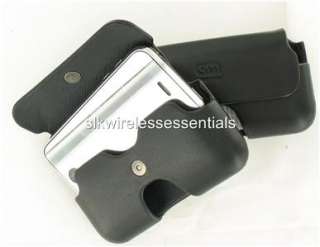 New Original OEM Case Mate iPhone 4/4S Premium Black Leather Pouch 