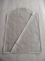 Wholesale lot 30 used clothing storage garment zipper Clear cover/dust 