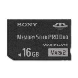 Sony 16GB Memory Stick PRO Duo Card (Mark 2)  Overstock