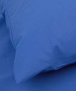 Solid Royal Blue 200 Thread Count Duvet Cover Set  