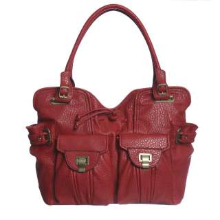 Jessica Simpson Metro Ruby Red Tote Bag  Overstock