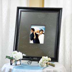 Cathys Concepts Elegant Engraveable Signature Frame  Overstock