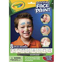 Crayola Quick and Easy Super Heroes and Monsters Face Paint Kits 