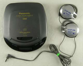 Panasonic SL S221C CD Player and RP HS40 Clip On Headphones  