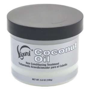  Vigorol Coconut Oil Hair Conditioning Treatment 3.6 oz 