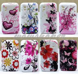 Flower back cover case fo Samsung Galaxy Ace S5830  