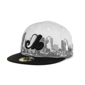  Montreal Expos New Era 59FIFTY MLB Big City Cap Hat 