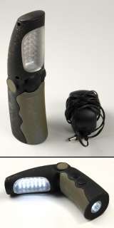   Rechargeable Two Way LED Flashlight Magnetic Base with Charger  