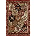 Wentworth Red Panel Rug (53 x 73)